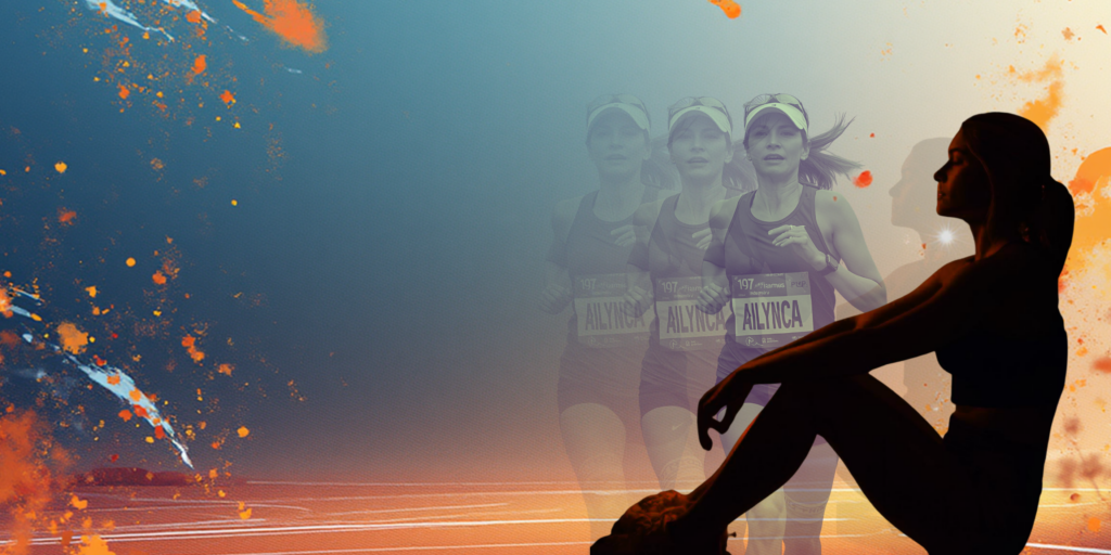 Person resting in a sauna, envisioning a strong, unrestricted future—symbolizing recovery, clarity, and returning to movement without limits.